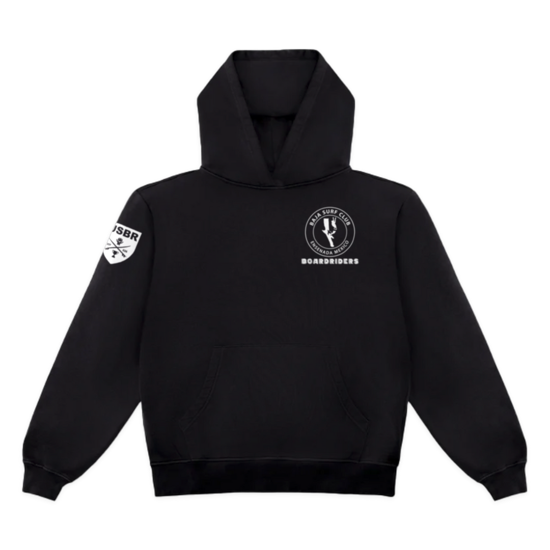 Baja Dawn Patrol Pullover Hoodie - Black - front