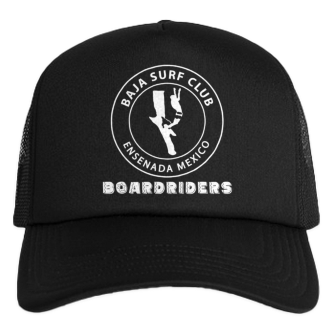 Baja Frame Foam Trucker - Black - front