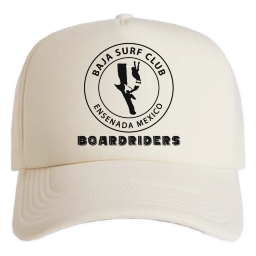 Baja Frame Foam Trucker - Off White - front