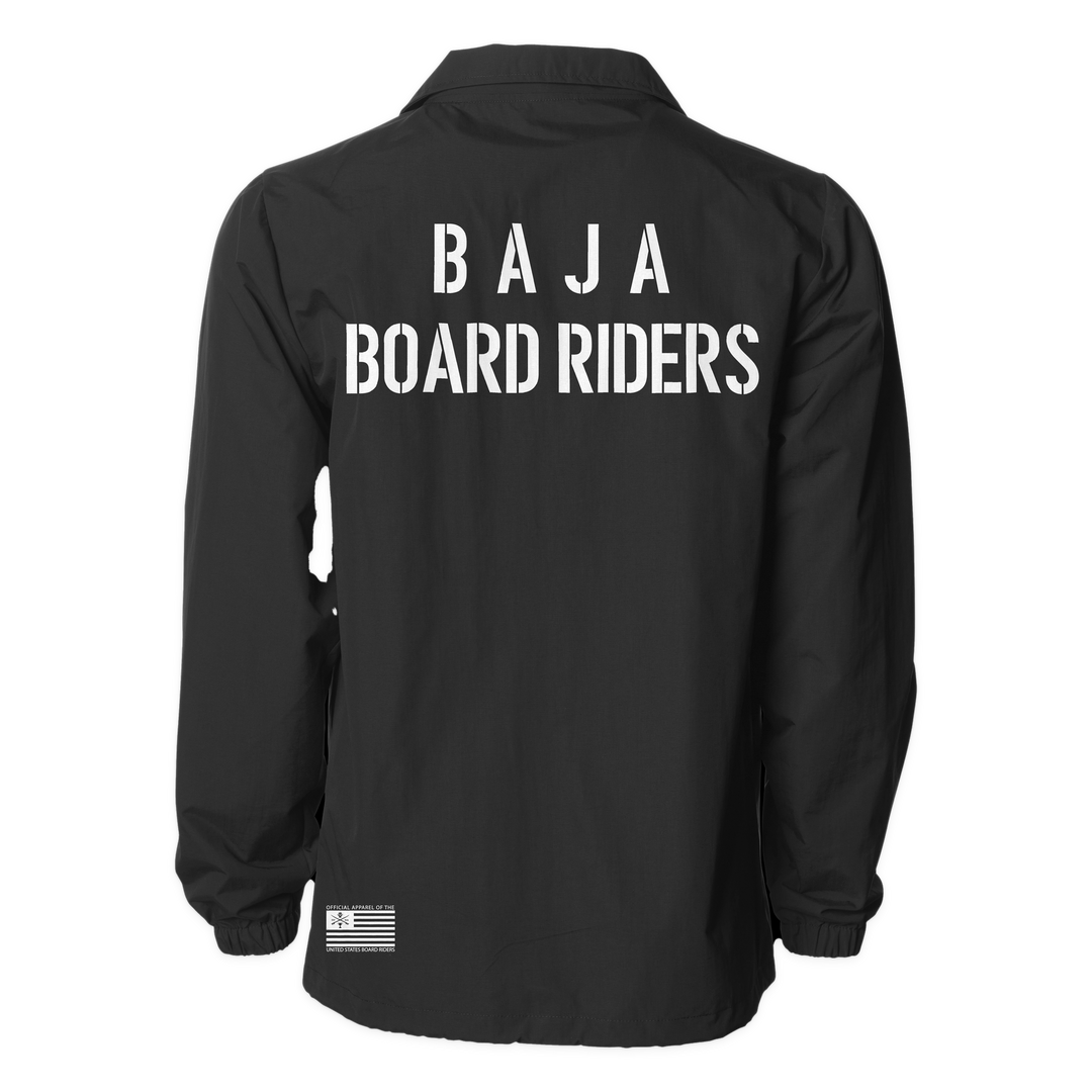 Baja Sideline Commander Jacket - Black - back