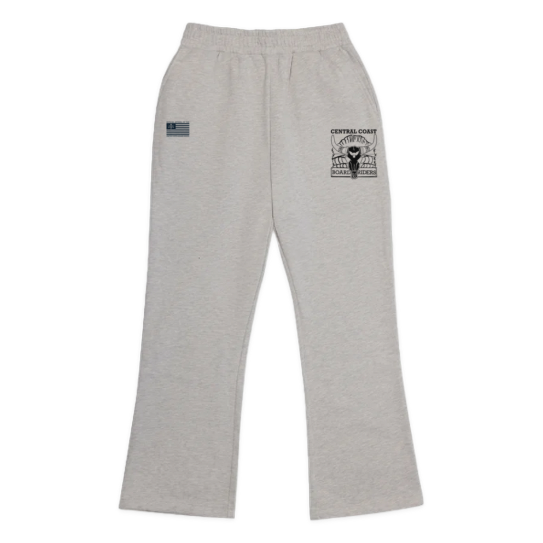Central Coast Dawn Patrol Open-Leg Pant - Heather Gray - front