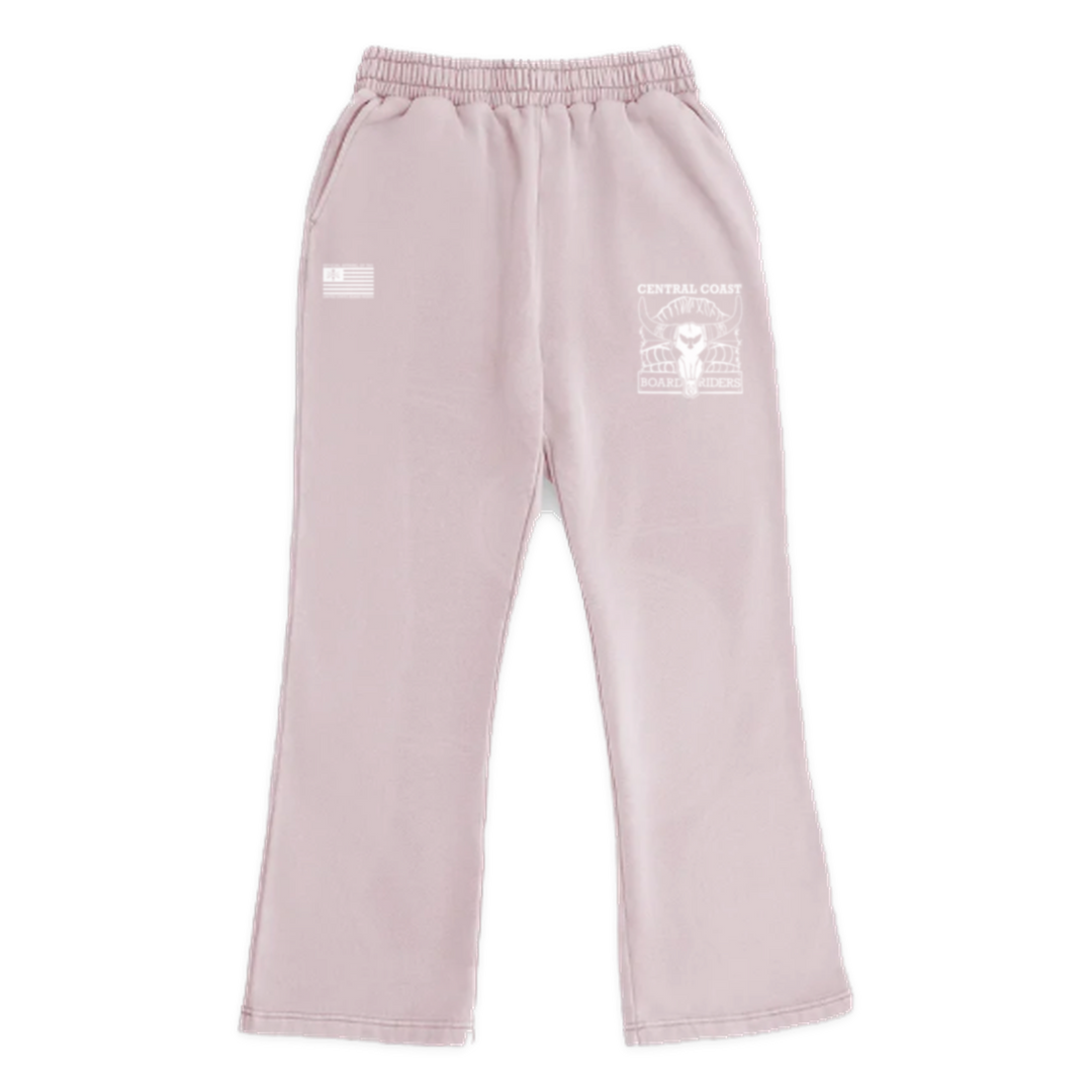Central Coast Dawn Patrol Open-Leg Pant - Light Pink - front