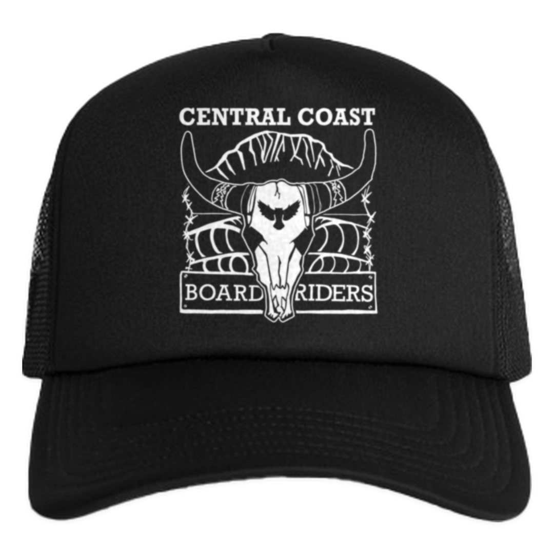 Central Coast Frame Foam Trucker - Black - front