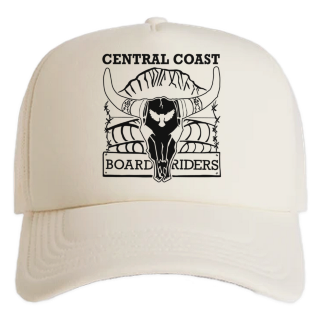 Central Coast Frame Foam Trucker - Off White - front