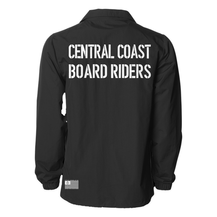 Central Coast Sideline Commander Jacket - Black - back