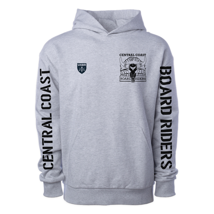 Central Coast Sideline Pullover Hoodie - Heather Gray - front