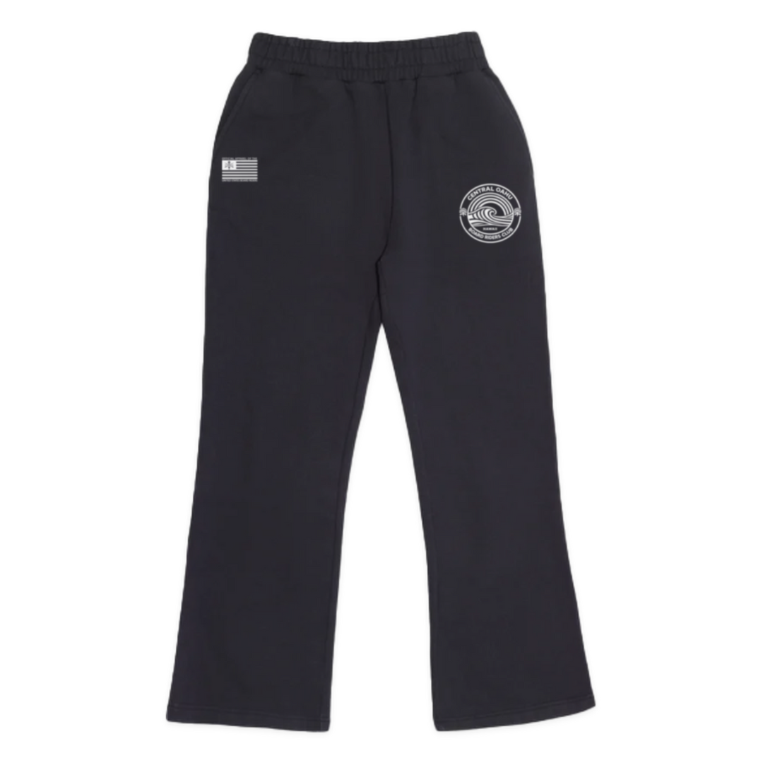 Central Oahu Dawn Patrol Open-Leg Pant - Black - front