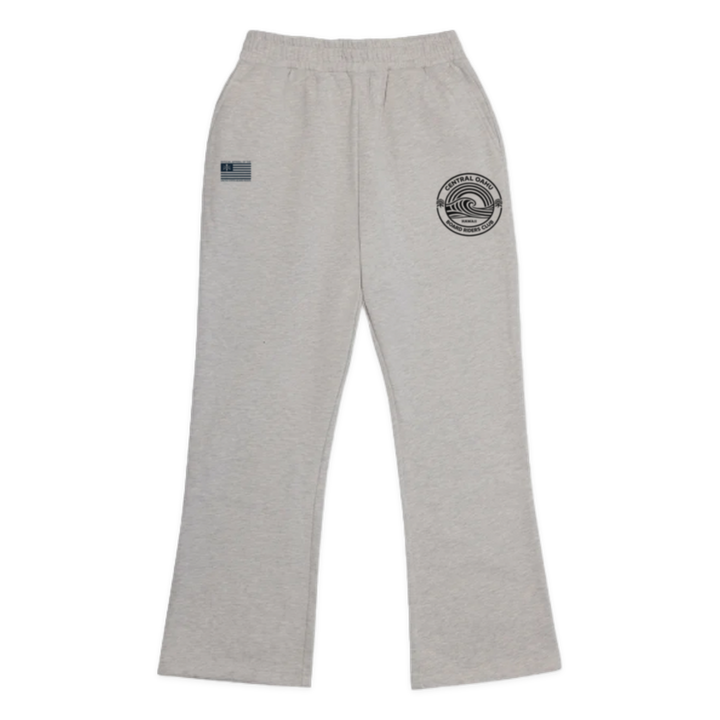 Central Oahu Dawn Patrol Open-Leg Pant - Heather Gray - front