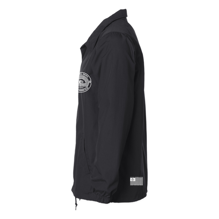 Central Oahu Sideline Commander Jacket - Black - left side
