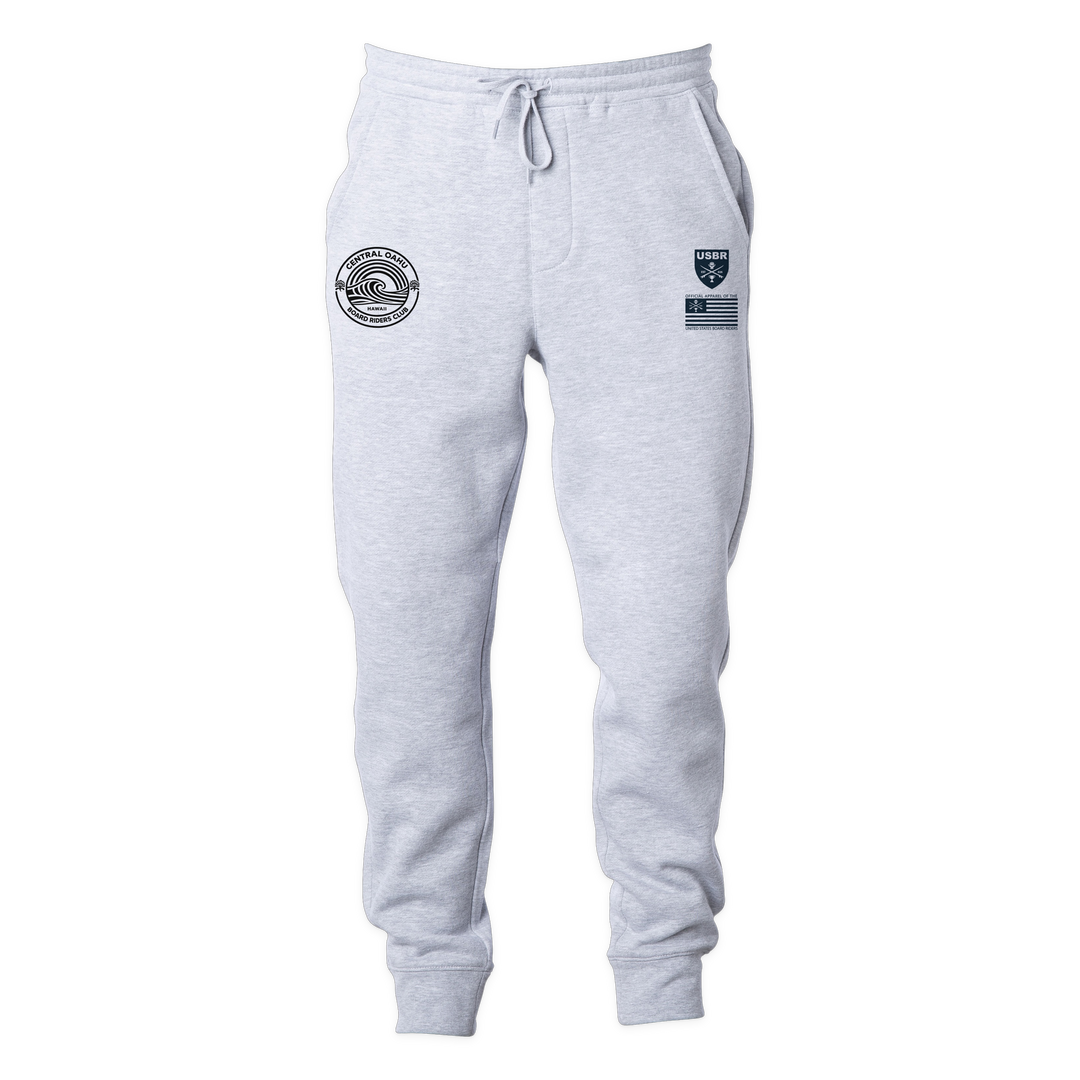 Central Oahu Sideline Fleece Pant - Heather Gray - front