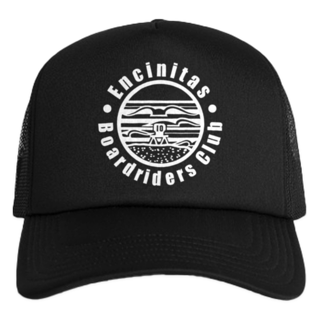 Encinitas Frame Foam Trucker - Black - front