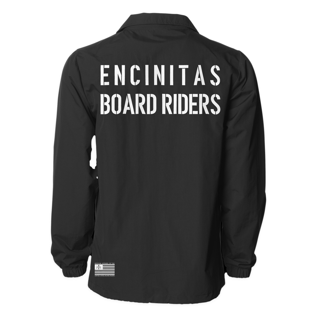 Encinitas Sideline Commander Jacket - Black - back