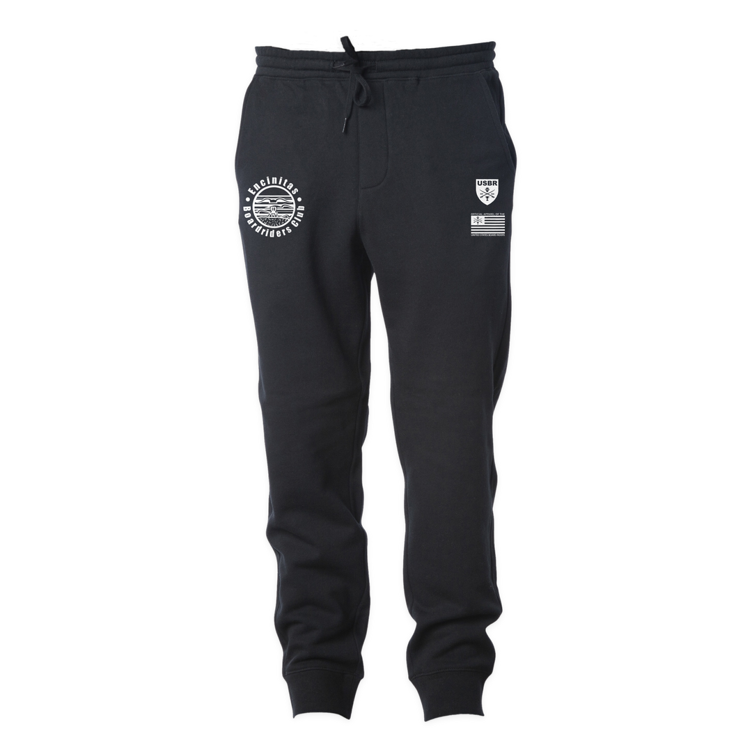 Encinitas Sideline Fleece Pant - Black - front