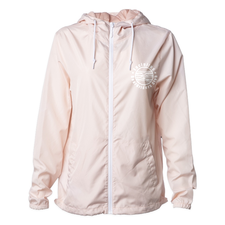 Encinitas Sideline Shell Windbreaker - Light Pink - front