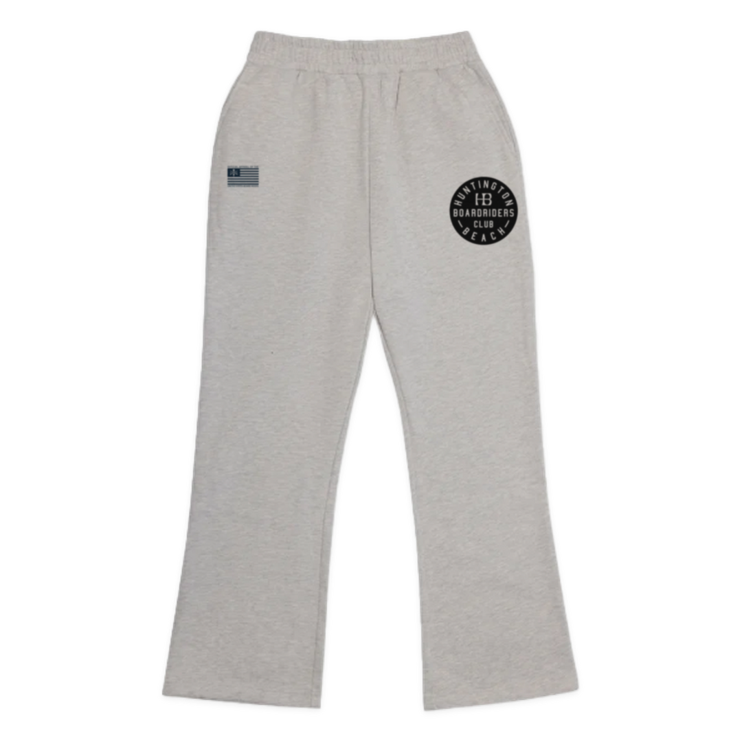 Huntington Dawn Patrol Open-Leg Pant - Heather Gray - front