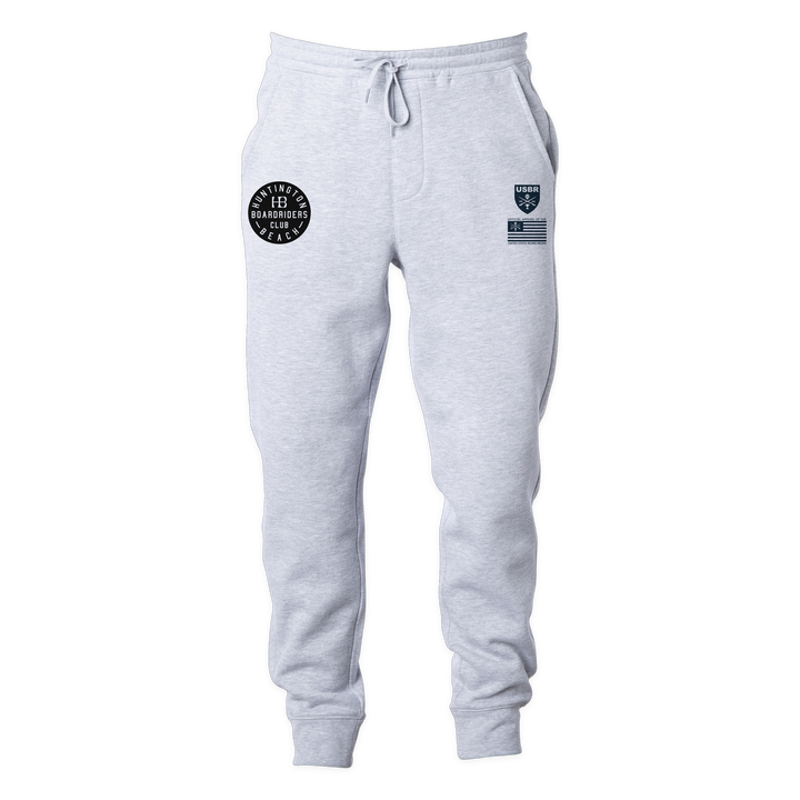 Huntington Sideline Fleece Pant - Heather Gray - front