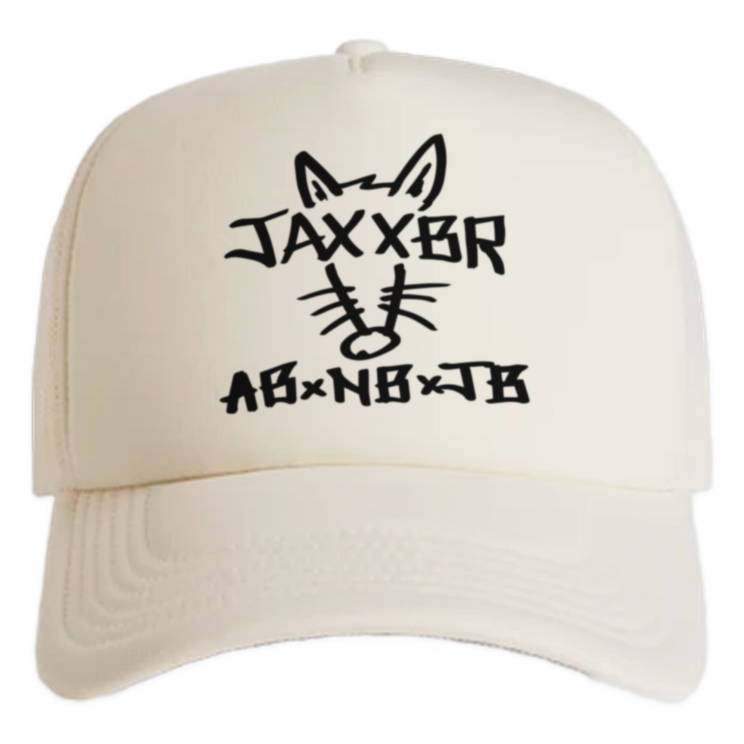 Jacksonville Frame Foam Trucker - Off White - front