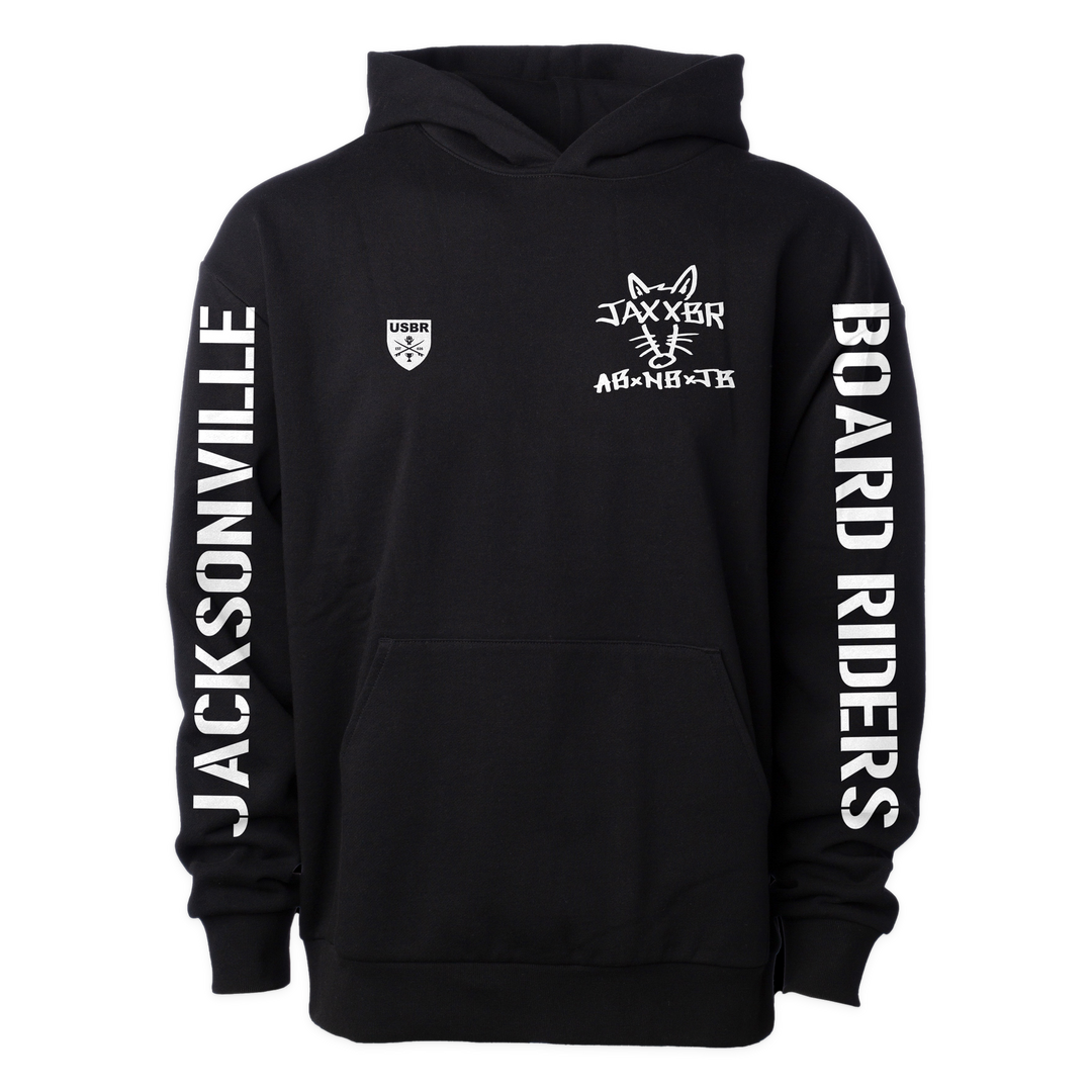 Jacksonville Sideline Pullover Hoodie - Black - front