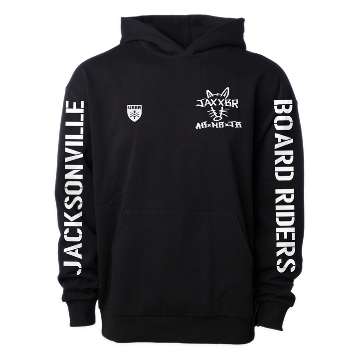 Jacksonville Sideline Pullover Hoodie - Black - front