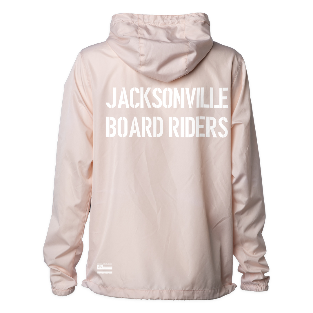 Jacksonville Sideline Shell Windbreaker - Light Pink - back