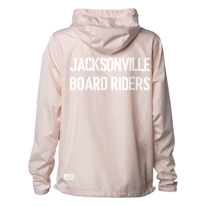 Jacksonville Sideline Shell Windbreaker - Light Pink - back