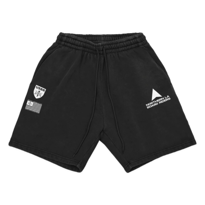 Northern LA Dawn Patrol Fleece Short - Black - front