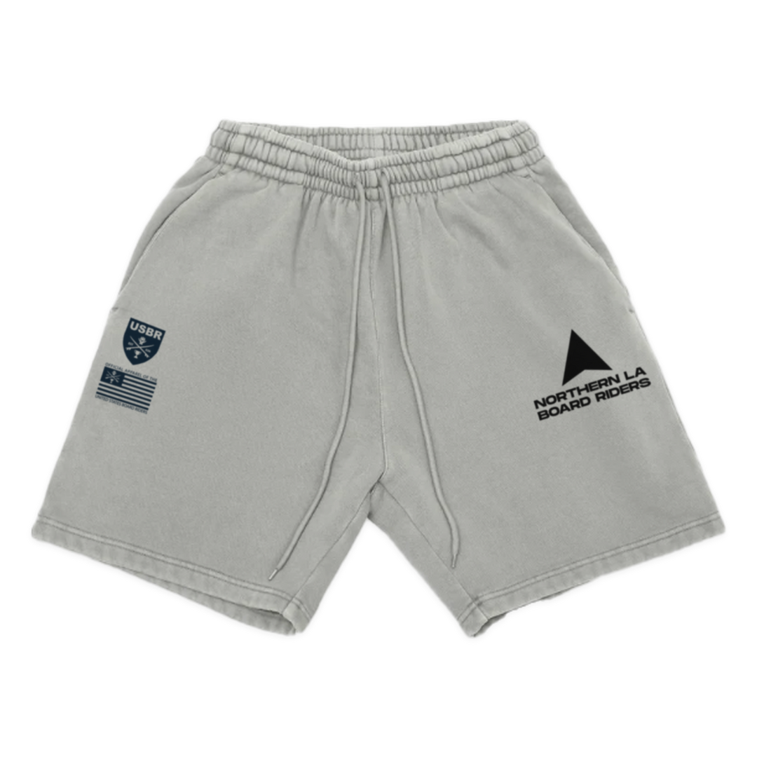 Northern LA Dawn Patrol Fleece Short - Gray - front