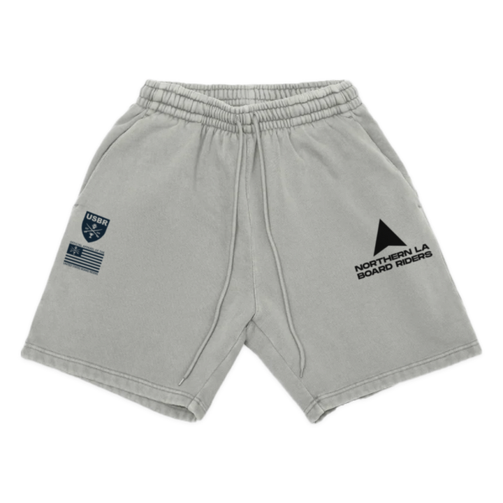 Northern LA Dawn Patrol Fleece Short - Gray - front