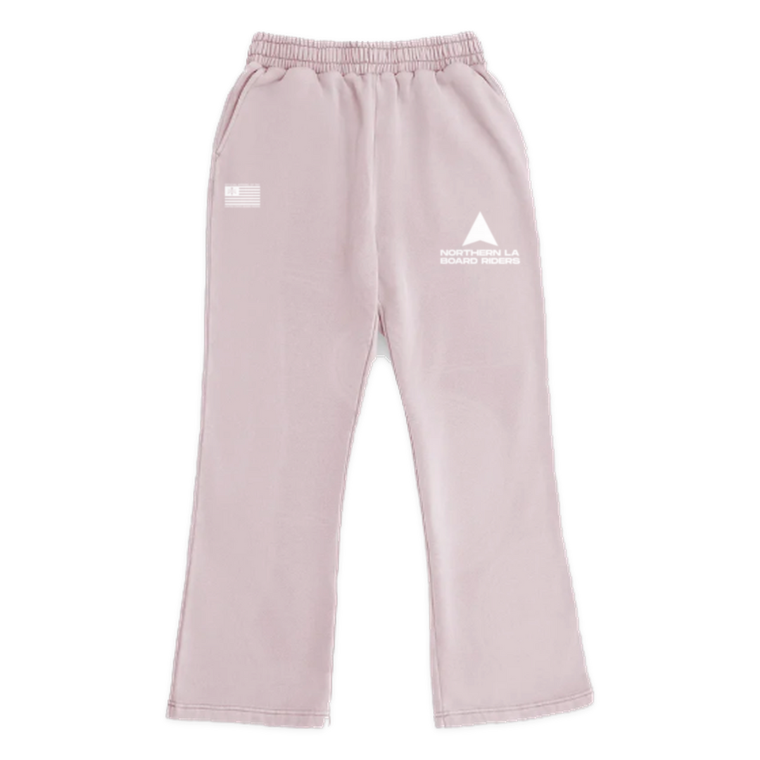 Northern LA Dawn Patrol Open-Leg Pant - Light Pink - front