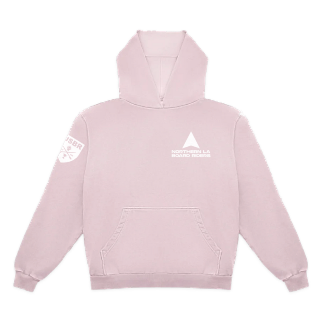 Northern LA Dawn Patrol Pullover Hoodie - Light Pink - front