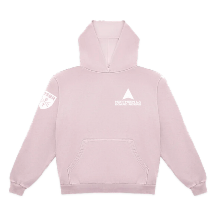 Northern LA Dawn Patrol Pullover Hoodie - Light Pink - front