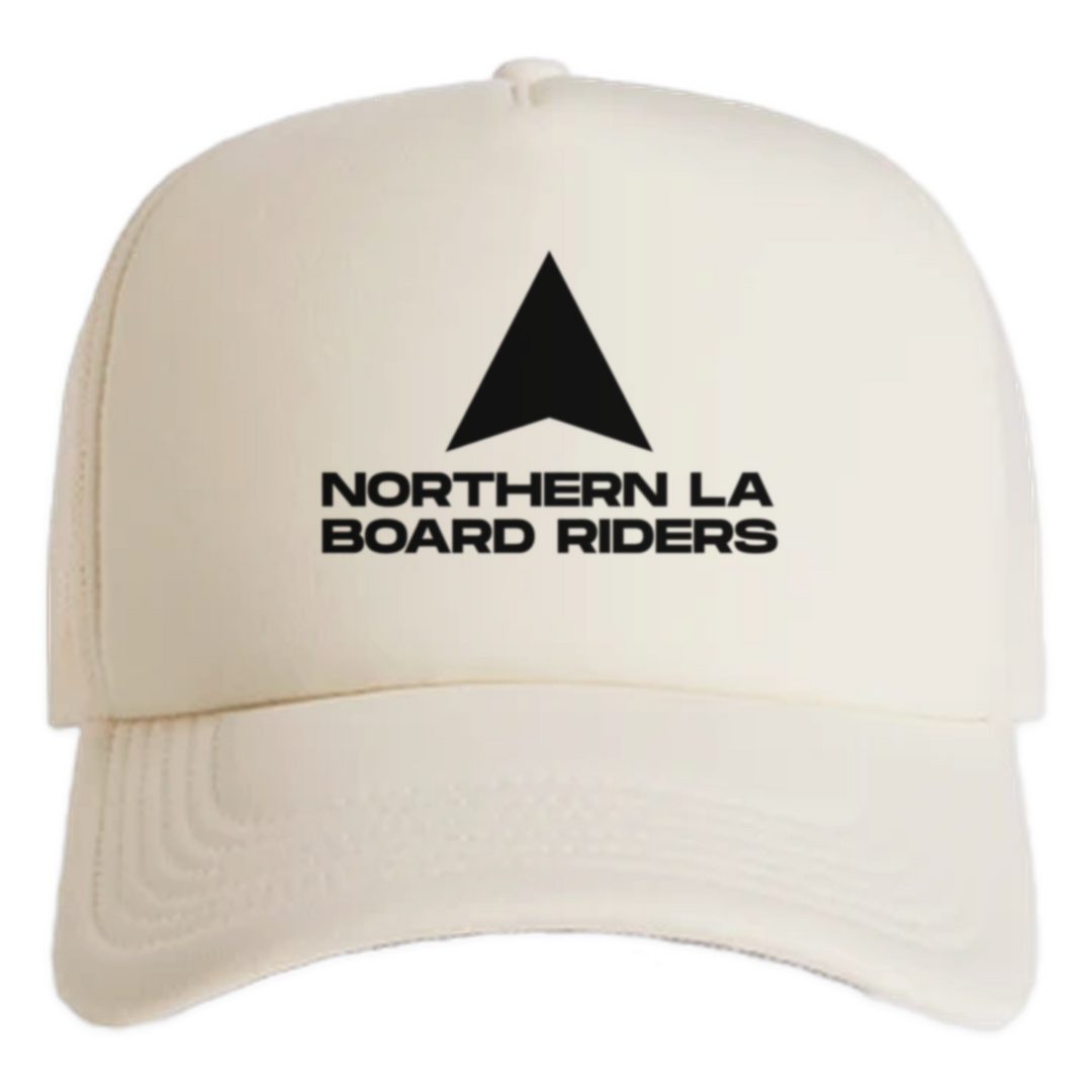 Northern LA Frame Foam Trucker - Off White - front