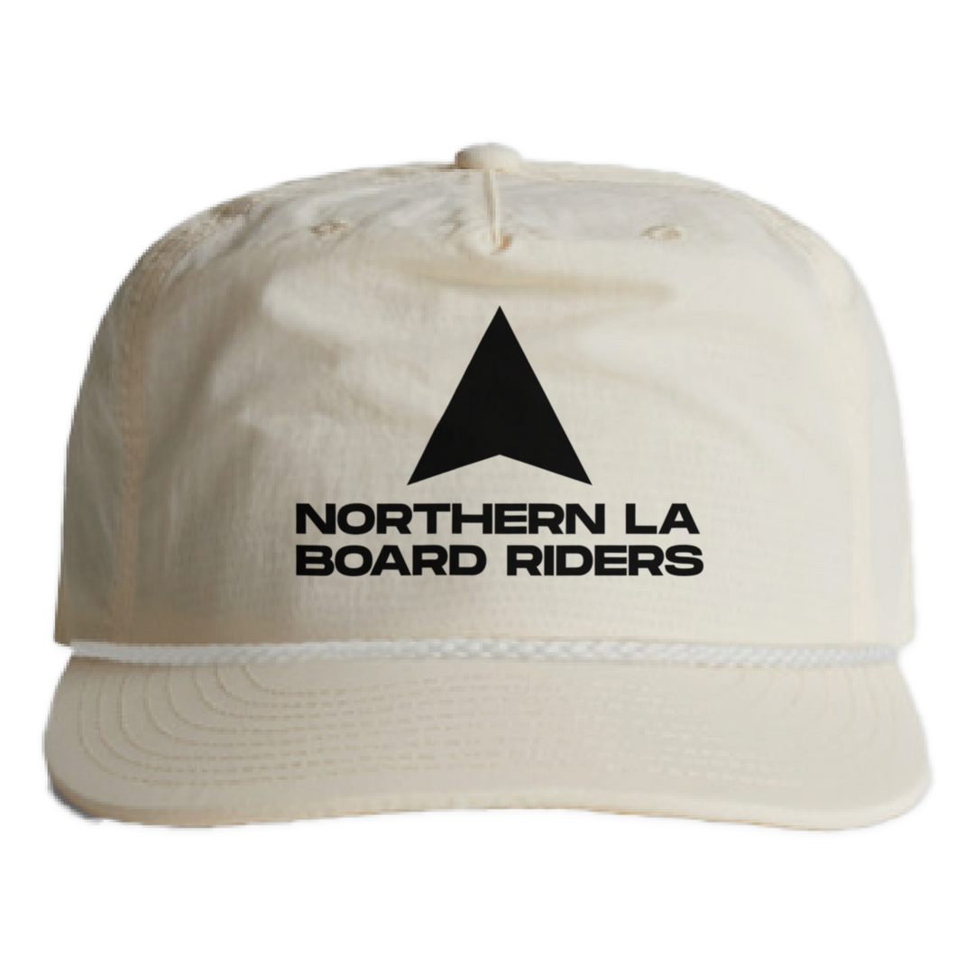 Northern LA Nylon Surf Rope Cap - Off White - front