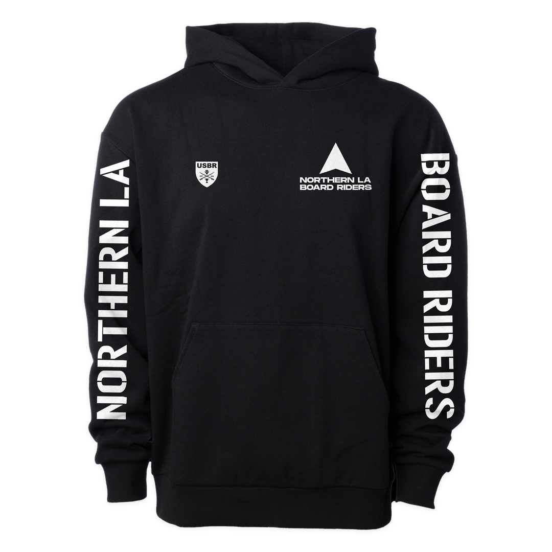 Northern LA Sideline Pullover Hoodie - Black - front