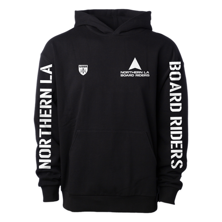 Northern LA Sideline Pullover Hoodie - Black - front