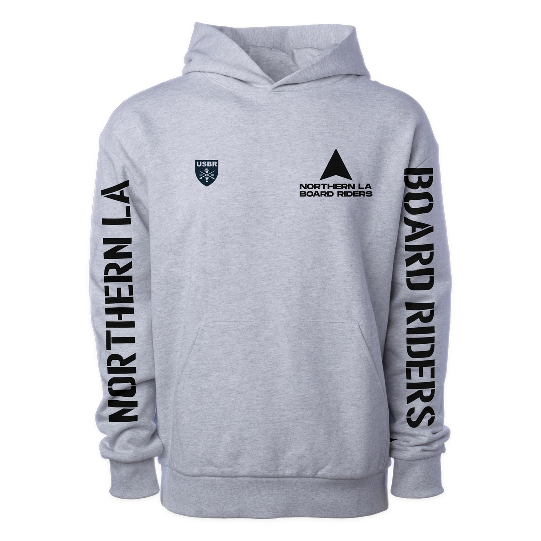 Northern LA Sideline Pullover Hoodie - Heather Gray - front