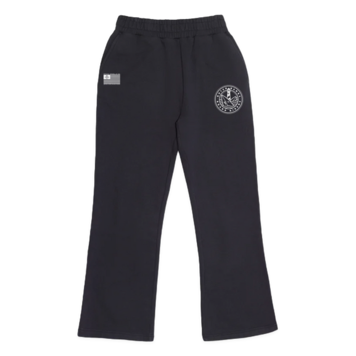 Outer Banks Dawn Patrol Open-Leg Pant - Black - front