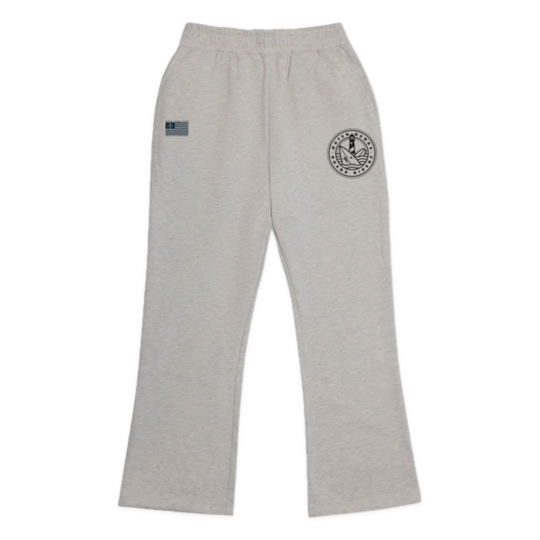 Outer Banks Dawn Patrol Open-Leg Pant - Heather Gray - front