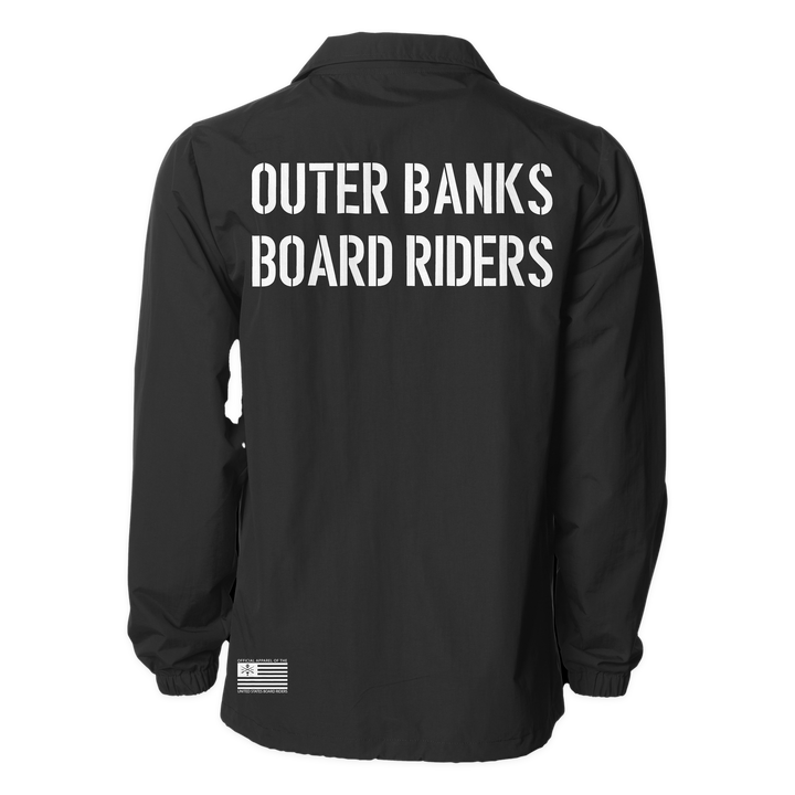 Outer Banks Sideline Commander Jacket - Black - back