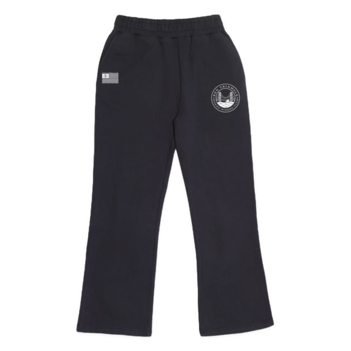 Red Triangle Dawn Patrol Open-Leg Pant - Black - front