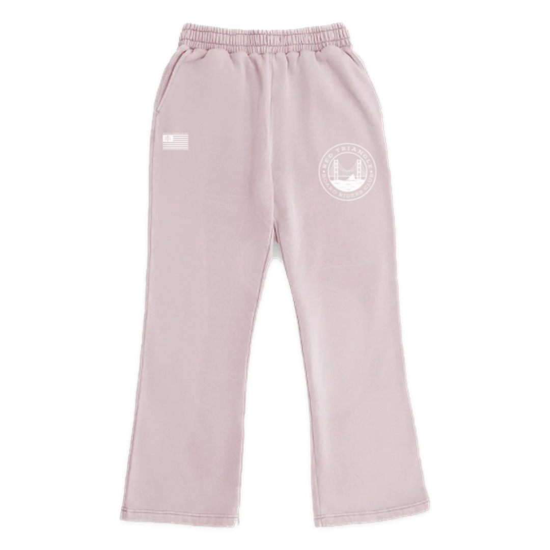 Red Triangle Dawn Patrol Open-Leg Pant - Light Pink - front