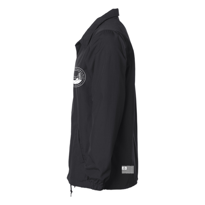 Red Triangle Sideline Commander Jacket - Black - left side