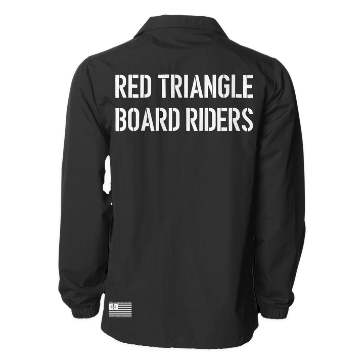 Red Triangle Sideline Commander Jacket - Black - back