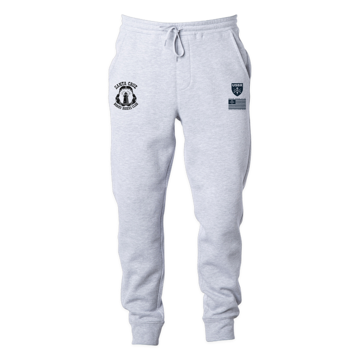 Santa Cruz Sideline Fleece Pant - Heather Gray - front
