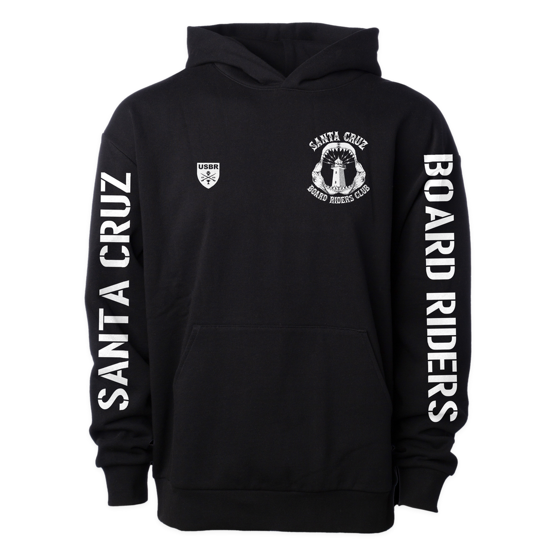 Santa Cruz Sideline Pullover Hoodie - Black - front