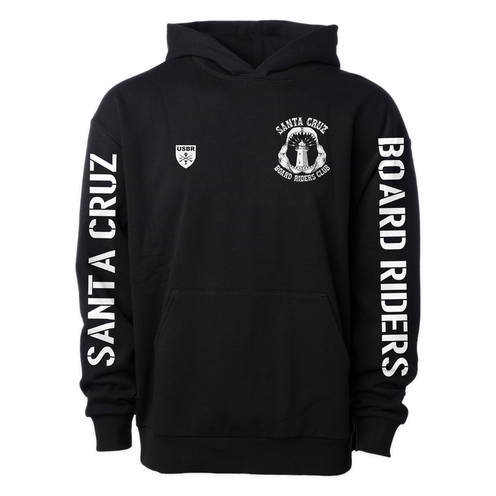 Santa Cruz Sideline Pullover Hoodie - Black - front