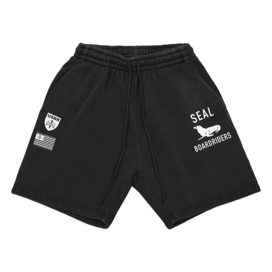 Seal Dawn Patrol Fleece Short - Black - front