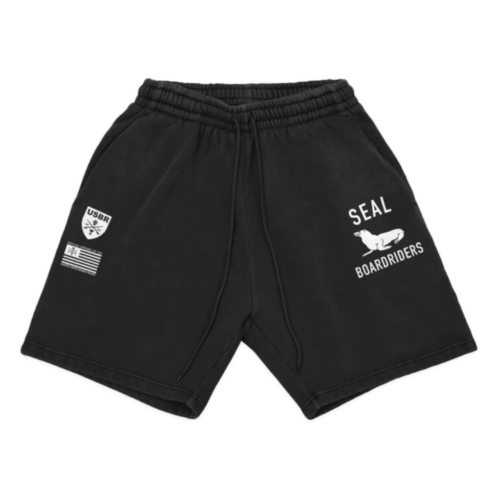 Seal Dawn Patrol Fleece Short - Black - front
