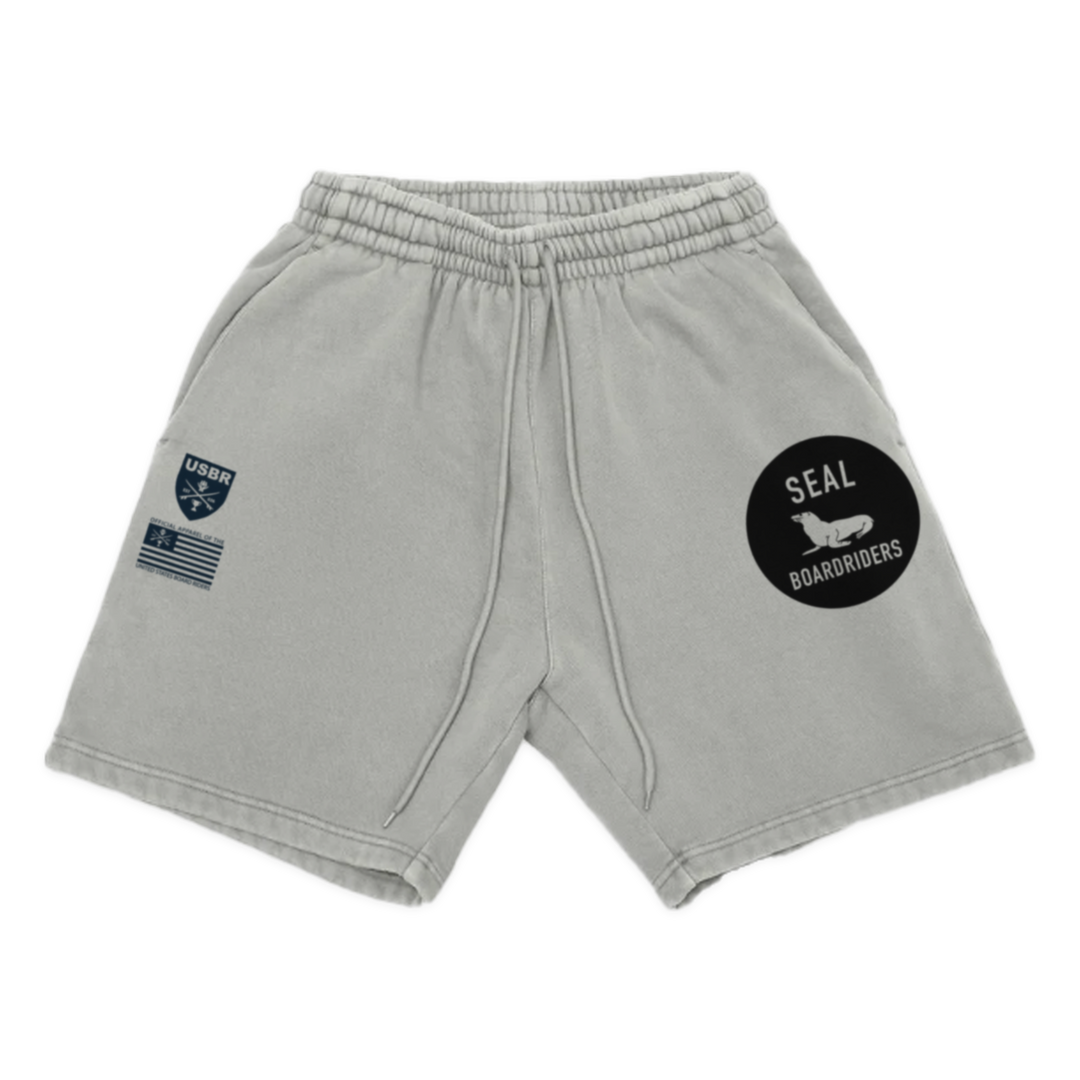 Seal Dawn Patrol Fleece Short - Gray - front
