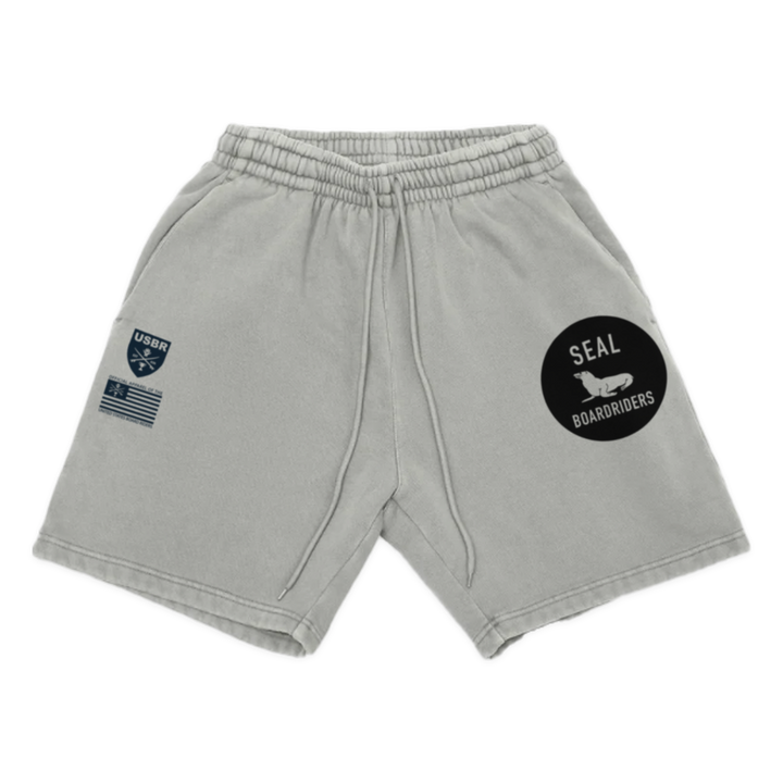 Seal Dawn Patrol Fleece Short - Gray - front